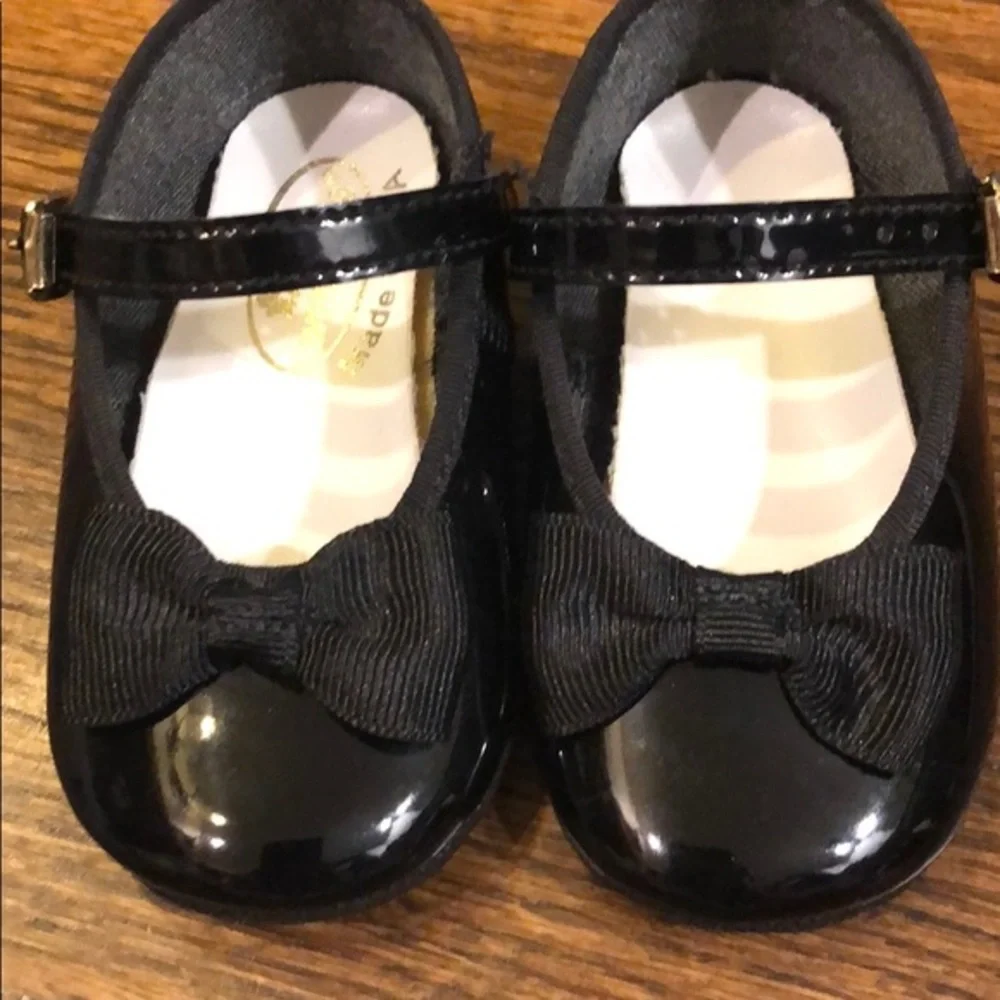 Wee Kids Black Dress Shoes